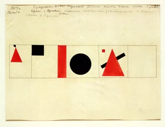 Udkast til talerstolen, 1919